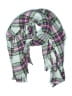 Unbranded Plaid Green Pink Scarf One size - photo 1