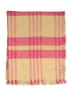 Eyeful Plaid Pink Tan Scarf One size - photo 2