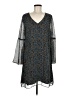 CAbi 100% Polyester Paisley Blue Casual Dress Size M - photo 1