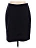 PAUW 100% Wool Solid Black Wool Skirt Size 10 (3) - photo 1