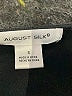 August Silk Black Cardigan Size S - photo 7
