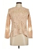 Stephanie Vaille Metallic Gold Pullover Sweater Size M - photo 1