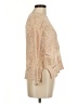 Stephanie Vaille Metallic Gold Pullover Sweater Size M - photo 4