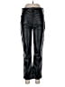Gap 100% Polyester Black Faux Leather Pants Size 30S - photo 1