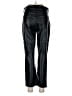 Gap 100% Polyester Black Faux Leather Pants Size 30S - photo 2