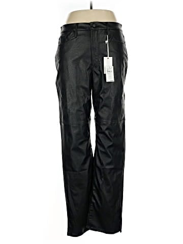 Good American Faux Leather Pants (view 1)