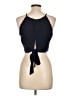 Shein 100% Polyester Black Sleeveless Top Size L - photo 2
