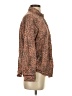 Aerie Animal Print Brown Long Sleeve Button-Down Shirt Size S - photo 4