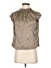 Stark X 100% Rayon Metallic Brown Sleeveless Blouse Size XS - photo 1