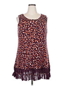 Logo Layers Sleeveless Blouse