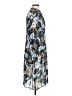 Samsoe Samsoe 100% Viscose Print Blue Casual Dress Size XS - photo 4