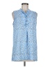 Simply Noelle 100% Polyester Blue Sleeveless Blouse Size Sm - Med - photo 1