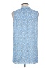 Simply Noelle 100% Polyester Blue Sleeveless Blouse Size Sm - Med - photo 2
