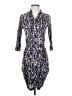 BCBGMAXAZRIA Print Blue Cocktail Dress Size XXS - photo 1