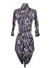 BCBGMAXAZRIA Print Blue Cocktail Dress Size XXS - photo 2