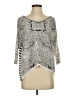CAbi Gray 3/4 Sleeve Top Size S - photo 1
