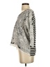 CAbi Gray 3/4 Sleeve Top Size S - photo 5