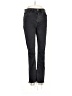 Denim Forum Chevron-herringbone Black Jeans Size 26 waist - photo 1