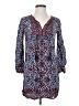 Max Studio 100% Rayon Paisley Blue Casual Dress Size XS - photo 1