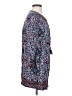 Max Studio 100% Rayon Paisley Blue Casual Dress Size XS - photo 4