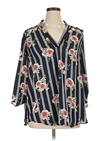 Liberty Love 3/4 Sleeve Blouse (view 1)