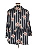 Liberty Love Floral Black 3/4 Sleeve Blouse Size 1X - photo 2