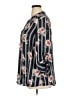 Liberty Love Floral Black 3/4 Sleeve Blouse Size 1X - photo 5