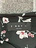 Assorted Brands Floral Black 3/4 Sleeve Button-Down Shirt Size S - photo 7