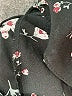Assorted Brands Floral Black 3/4 Sleeve Button-Down Shirt Size S - photo 8