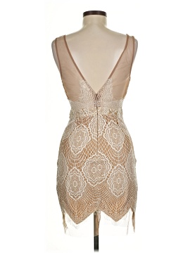 slim fit dress slacks Sparkle Chain Insert Jersey Dress main image 1