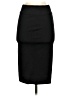 Helmut Lang Solid Black Formal Skirt Size P (petite) - photo 2