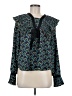 Assorted Brands Black Long Sleeve Blouse Size M - photo 1