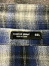 Shein Curve 100% Polyester Plaid Blue Long Sleeve Blouse Size 12 Plus (0) - photo 7