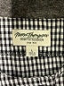 Norm Thompson Houndstooth Gray Long Sleeve Blouse Size L - photo 7