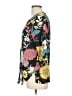 Le Lis 100% Polyester Black 3/4 Sleeve Blouse Size L - photo 5