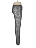 Mono b Animal Print Silver Active Pants Size 1X - photo 4