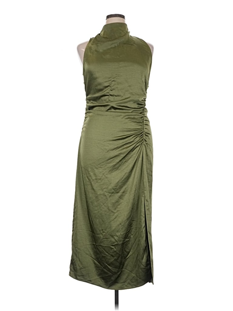 Pre-owned Parker Cocktail Dress In Green