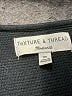 TeXTURE & THREAD Madewell 100% Cotton Black Pullover Sweater Size XS - photo 7