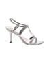 Glint Metallic Silver Sandals Size 8 1/2 - photo 1