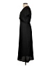Halogen 100% Polyester Solid Black Casual Dress Size S - photo 5