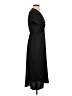 Halogen 100% Polyester Solid Black Casual Dress Size S - photo 4