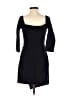 Lulus 100% Polyester Solid Black Cocktail Dress Size S - photo 2