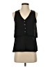Candie's 100% Polyester Black Sleeveless Blouse Size S - photo 1