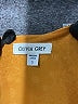Olivia Grey 100% Polyester Orange Sleeveless Blouse Size S - photo 6