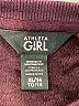 Athleta Girl Solid Burgundy Purple Pullover Sweater Size 14 - photo 3