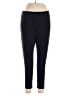 Metrostyle Solid Black Active Pants Size 1X - photo 1