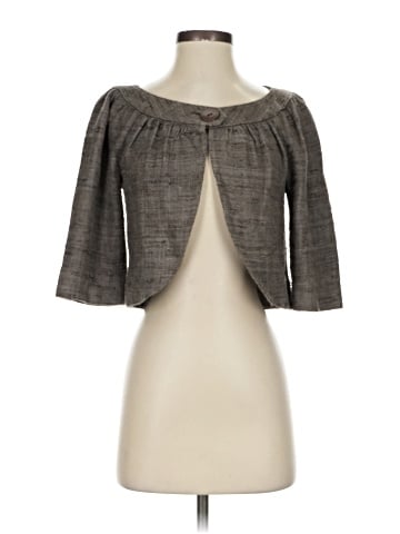 Trina Turk 3/4 Sleeve Silk Top (view 1)