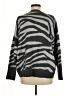 Vince Camuto Zebra Print Gray Pullover Sweater Size M - photo 2
