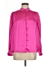 Jade 100% Polyester Pink Long Sleeve Blouse Size M - photo 1