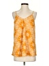 Olivia Grey 100% Polyester Orange Sleeveless Blouse Size S - photo 1